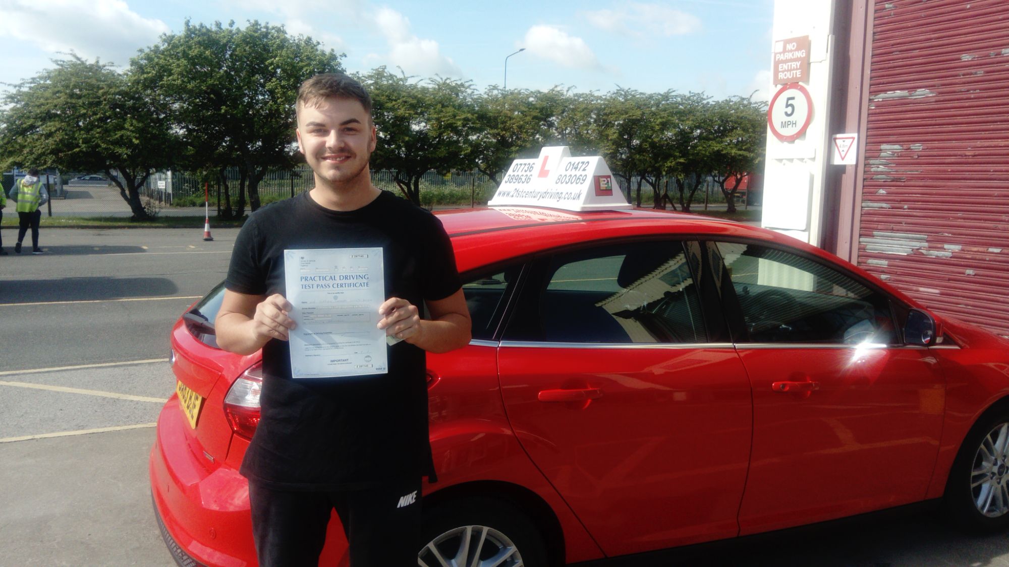 Driving Test Success, I took my driving lessons in grimsby with 21st Century Driving