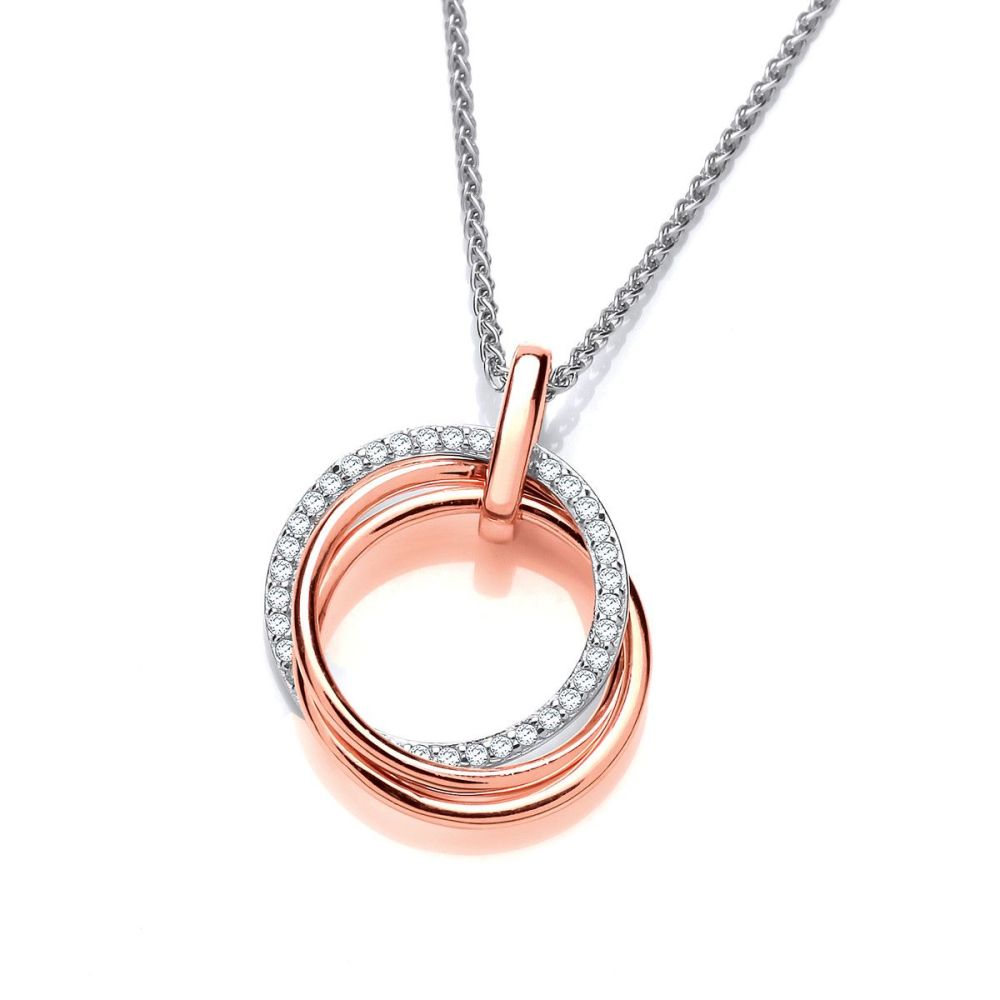 Loops and Hoops Pendant with Chain - Cavendish French