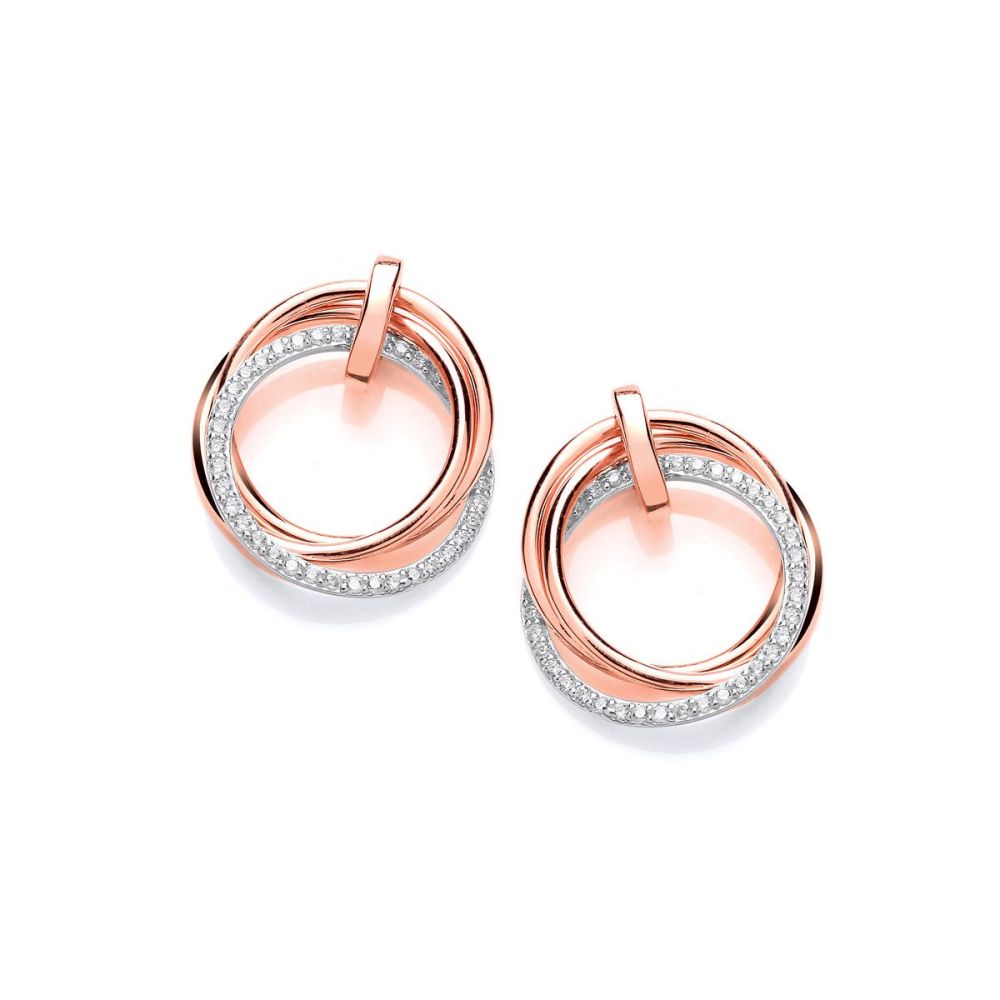 Loops and Hoops Earrings - Cavendish French