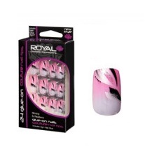 Royal Couture Glue On Nails - Pink 