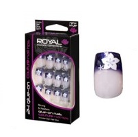 Royal Couture Glue On Nails - Flower