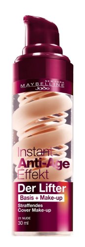 Maybelline Jade Instant Anti-Age The Lifter 2in1 Base and Foundation 21 Nude 30 ml 