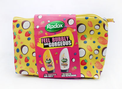     Radox Feel Bubbly And Gorgeous - 2 Piece + Washbag Gift Set