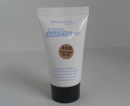 Rimmel Cool Matte 16h Mousse Foundation - 400 Natural Beige (2 Pack)