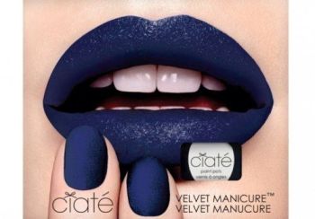 Ciate Velvet Manicure Set - Blue Suede