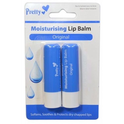 Pretty Moisturising Lip Balm - Twin Pack - Original