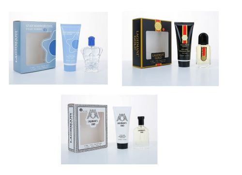                Fine Perfumery Mens Gift Set Pack Eau De Toilette - Perfect For Christmas