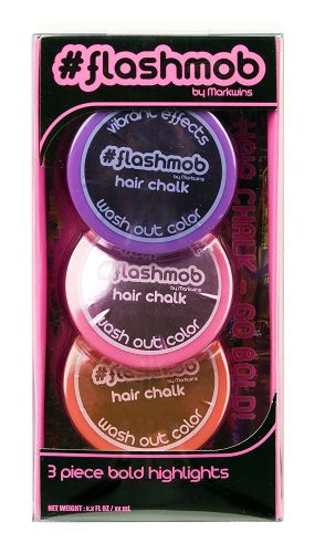      #Flashmob Hair Chalk - Purple, Pink, Red