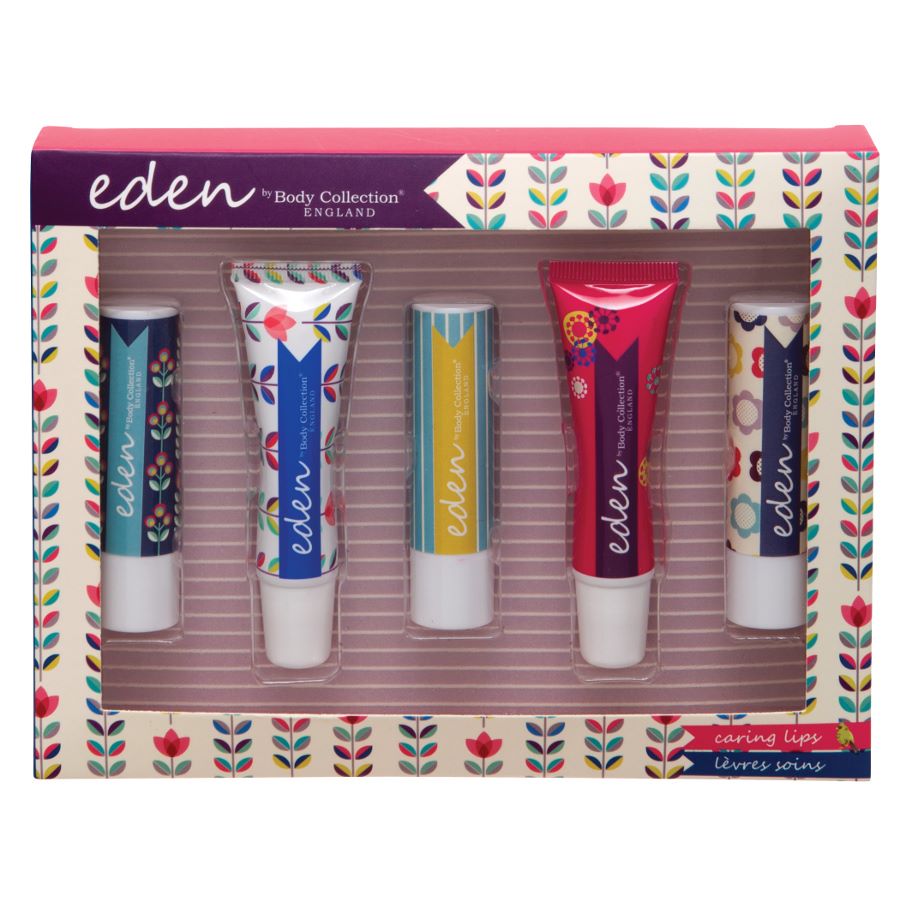        Technic Eden Caring Lips - Lip Balm & Lipgloss Set