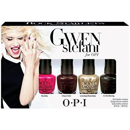     O.P.I Nail Lacquer - Gwen Stefani Ladies Gift Set