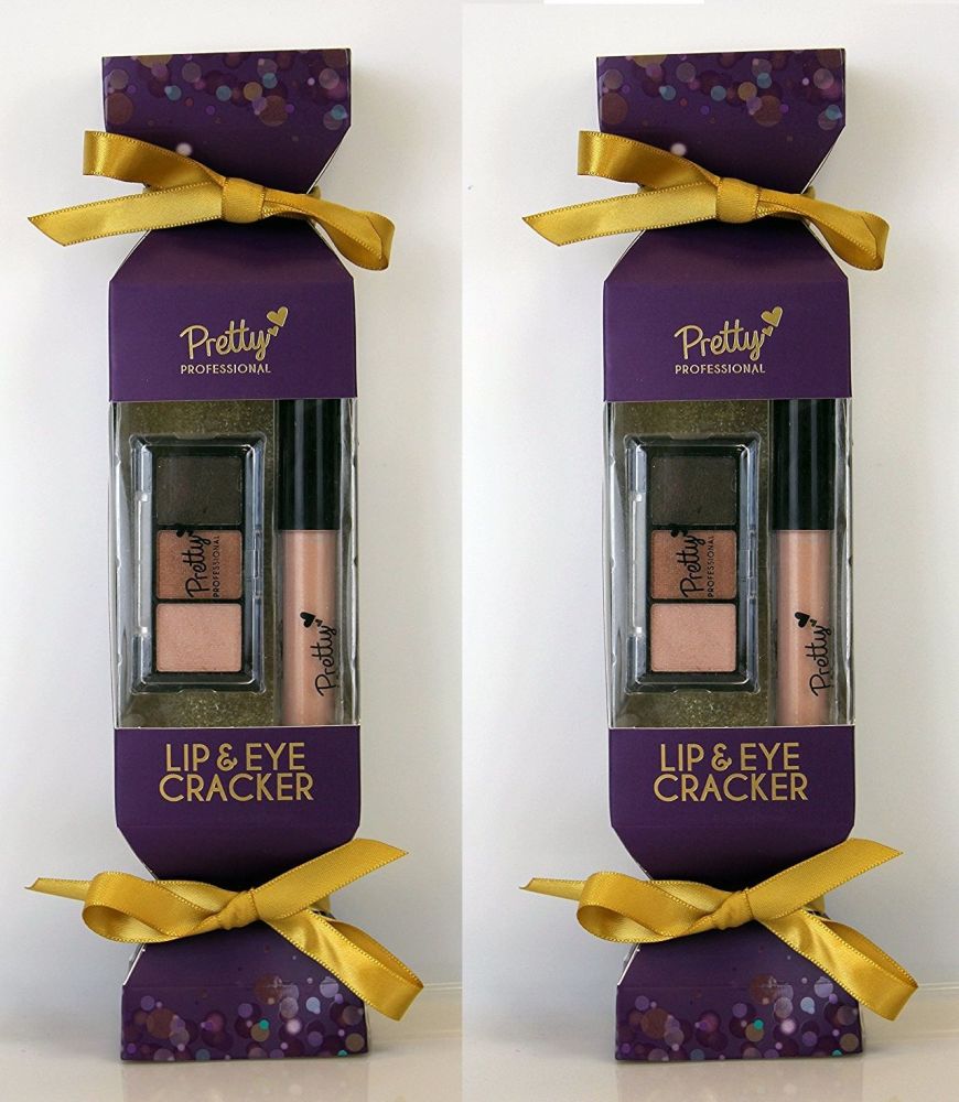 Pretty Professional Lip & Eye Cracker (2 Pack) - Smokey Brown