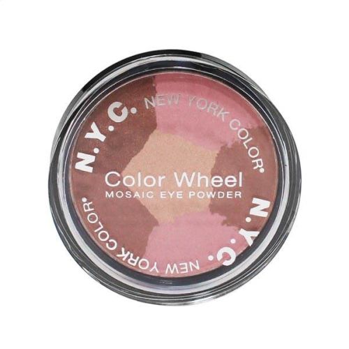 NYC Color Wheel Mosaic Eye Powder - Pink Cadillac