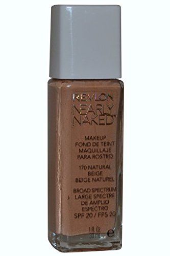 Nearly Naked Foundation SPF 20 by Revlon Natural Beige 30ml 