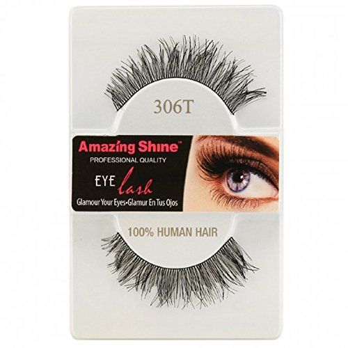 Amazing Shine Human Hair False Eyelashes - 306T 