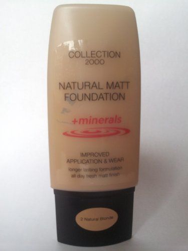 Collection 2000 Natural Matt Foundation + Minerals - 2 Natural Blonde 