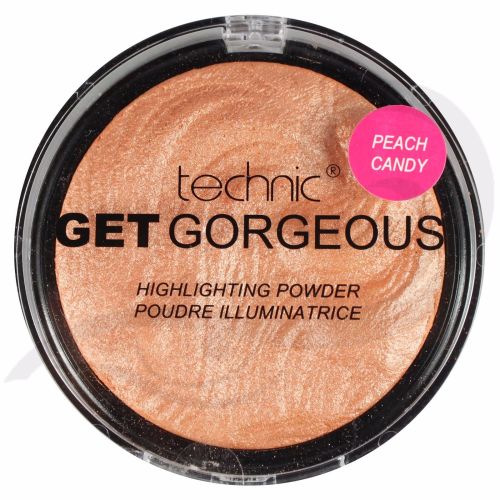 Technic Get Gorgeous Highlighting Powder - Peach Candy