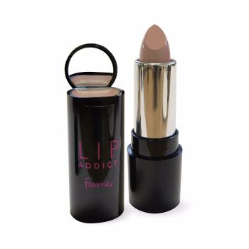 Famous By Sue Moxley Lip Addict Lipstick & Balm With Mirror-03 Raw