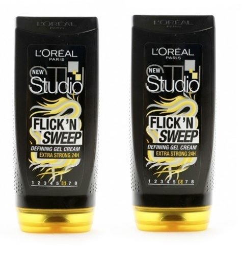 L'oreal Studio Flick n Sweep Defining Gel Cream - 2 Pack