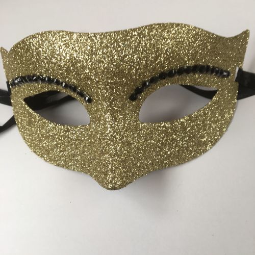 Gold Bling Mask