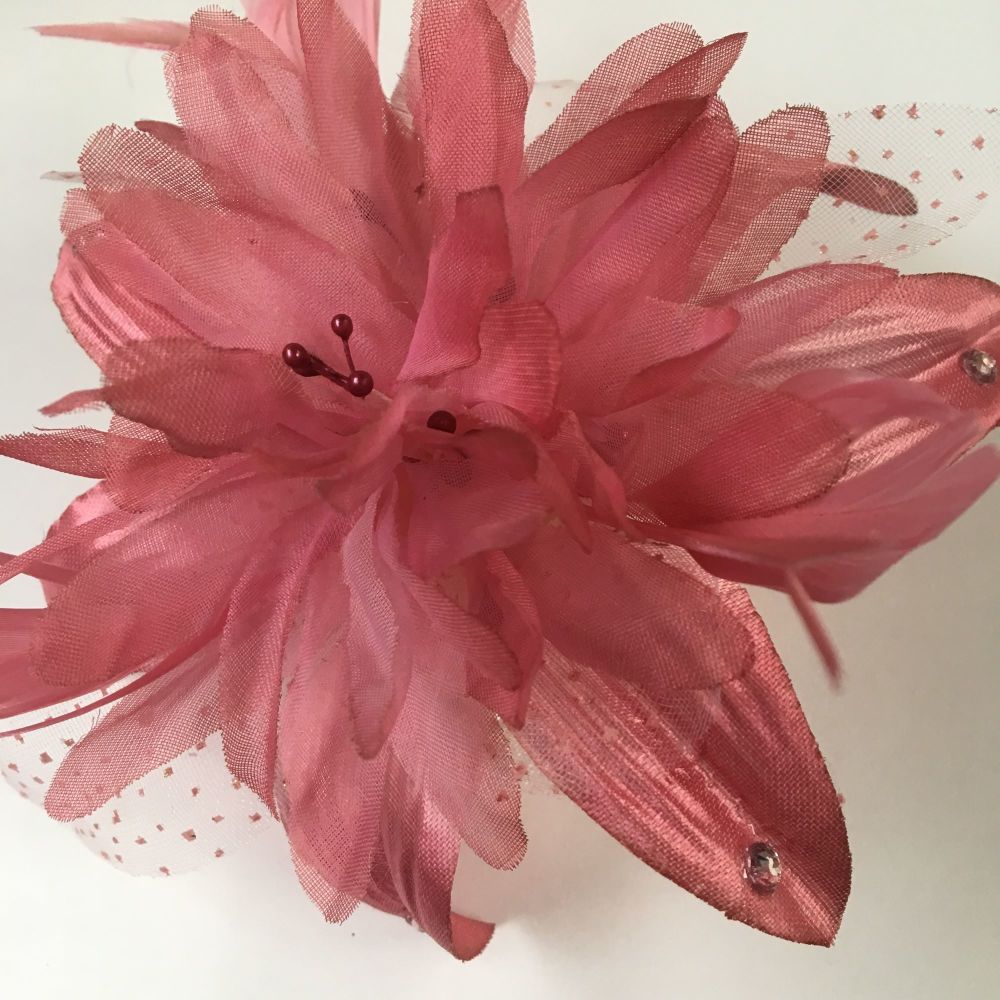 Pink Bling Wrist Corsage