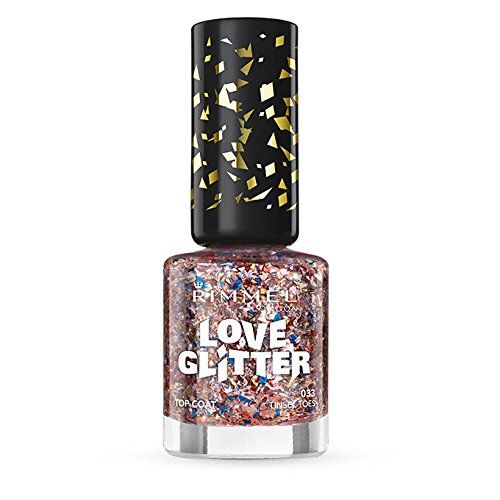 Rimmel London Love Glitter Nail Varnish - 033 Tinsel Toes