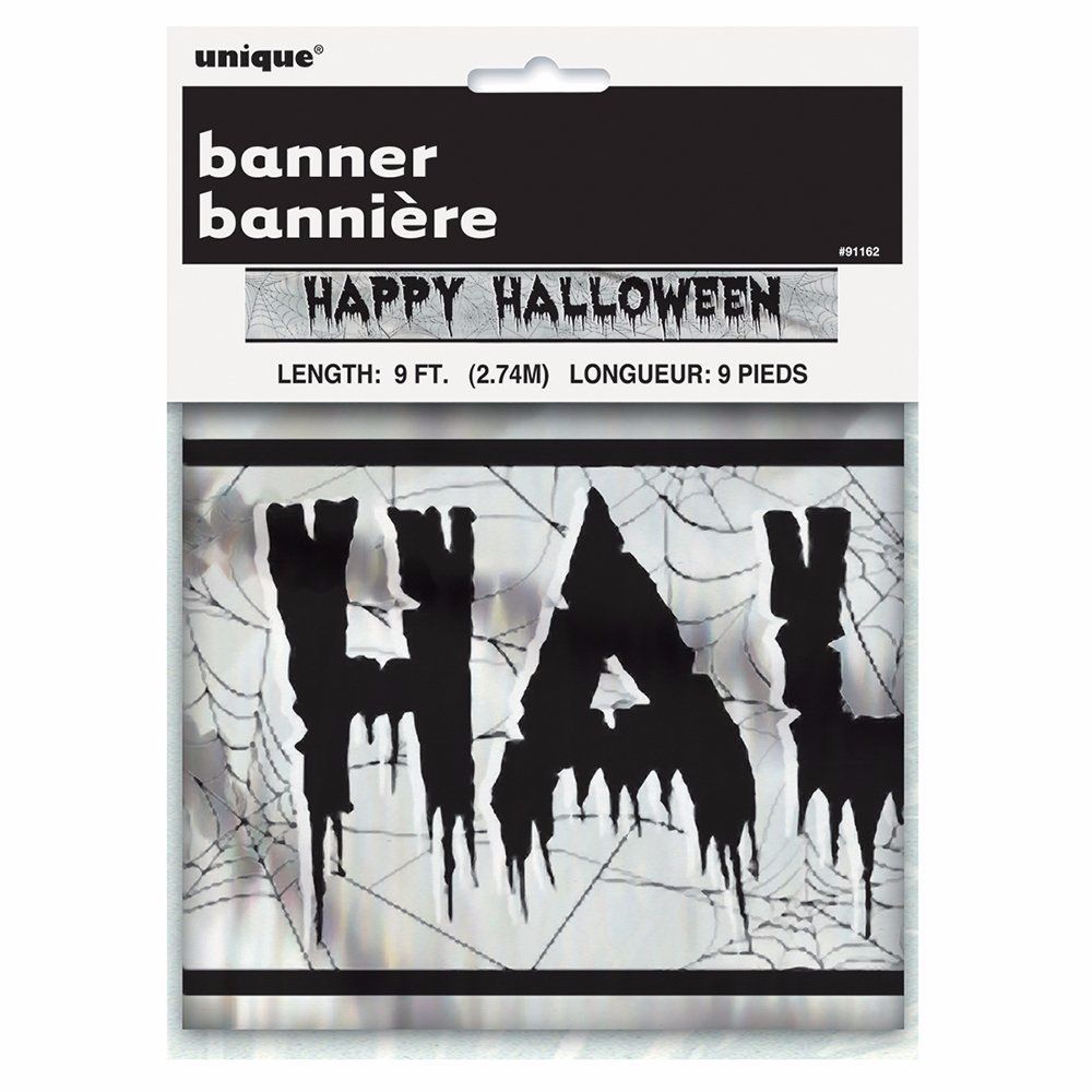 Unique Happy Halloween Banner 9FT