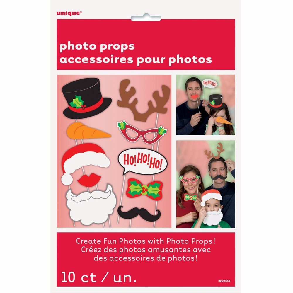 Unique Christmas Photo Props 10 PCS