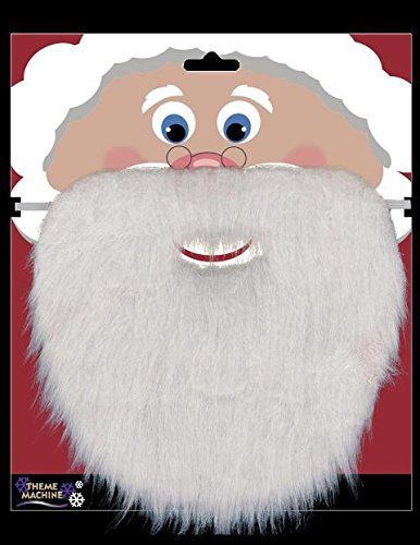 Santa Beard Father Christmas Fancy Dress Costume Outfit Party Accessory 