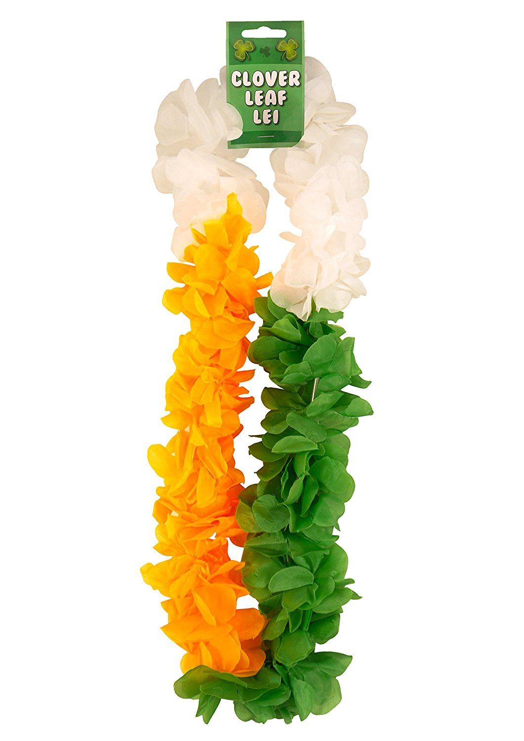 St Patrick's Day Shamrock Lei 