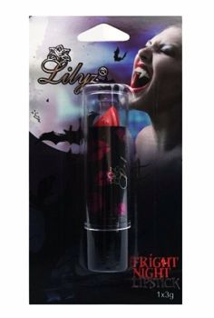 Lilyz Fright Night Halloween Lipstick - Devil Red