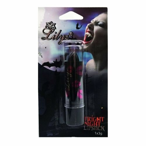 Lilyz Fright Night Halloween Lipstick - Halloween Black