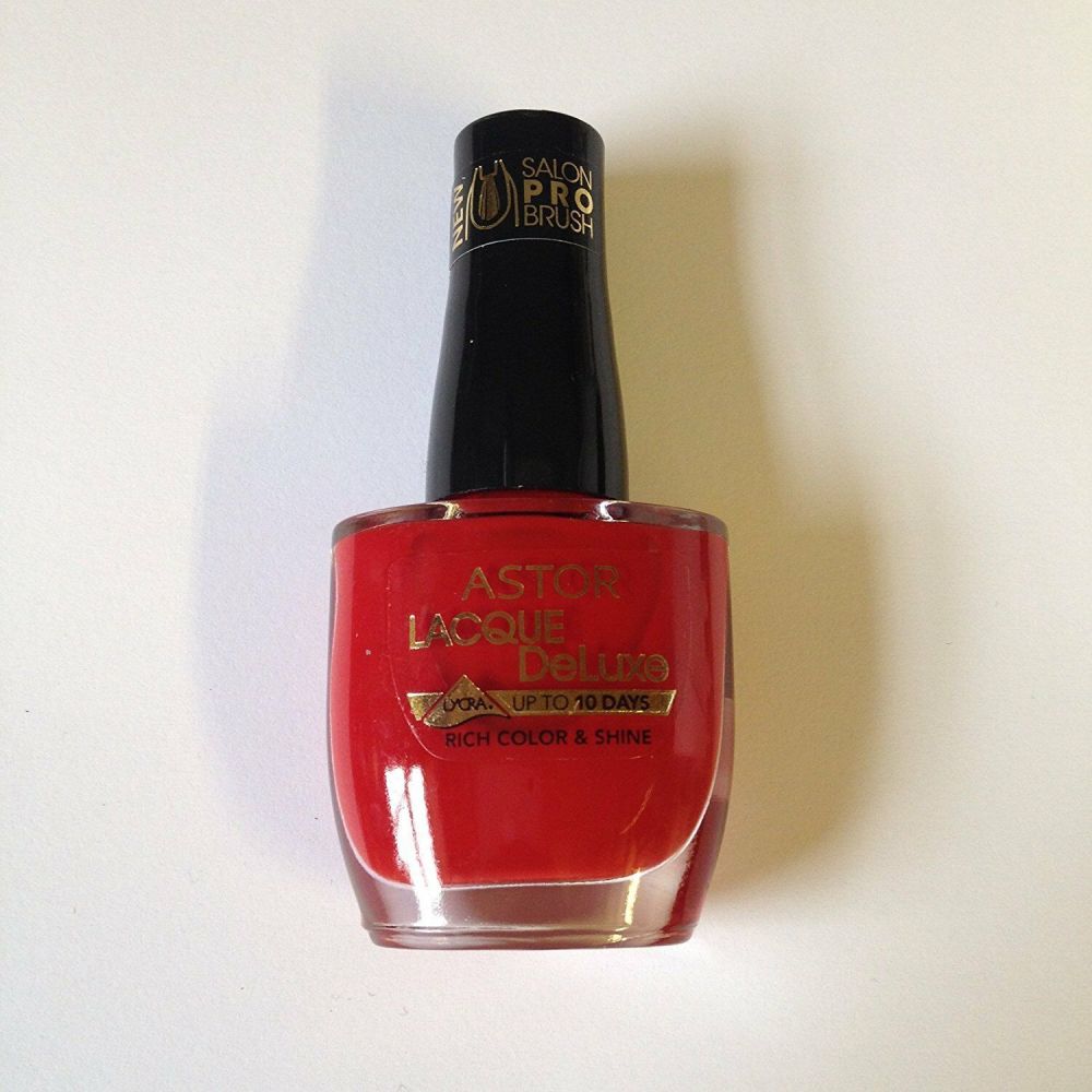 ASTOR LACQUE DELUXE NAIL POLISH LYCRA (250 ROJO PASSION)