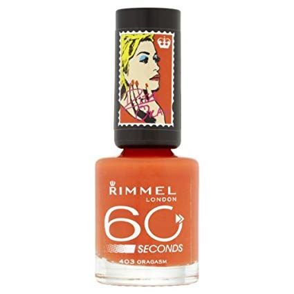 Rimmel London 60 Seconds Nail Polish by Rita Ora, Oragasm by Rimmel