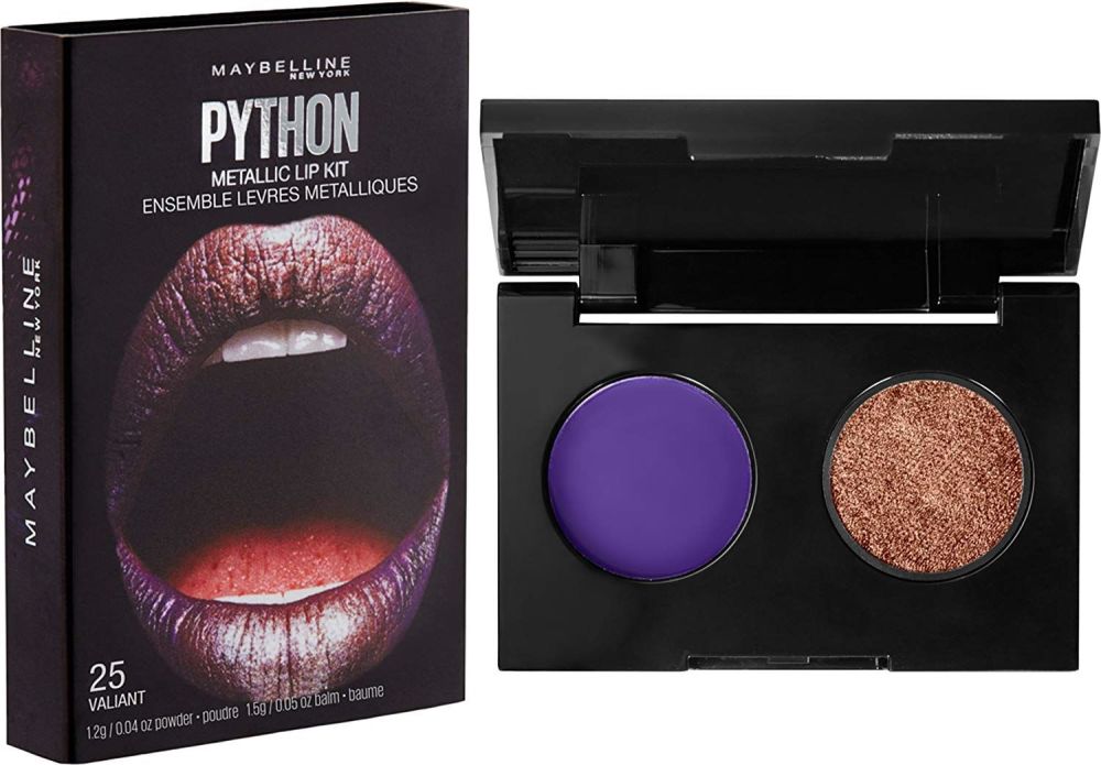 New Maybelline- Lip Studio Python Metallic Lip Makeup Kit, Valiant
