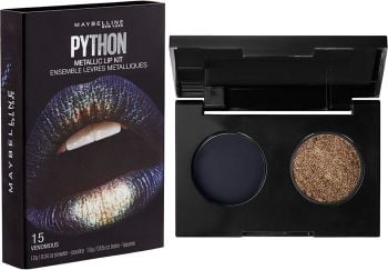  New Maybelline - Lip Studio Python Metallic Lip Makeup Kit, Venomous