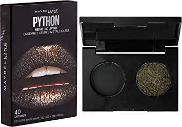  New Maybelline- Lip Studio Python Metallic Lip Makeup Kit, Treacherous