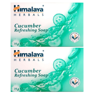  Himalaya Herbals Cucumber Refreshing Soap (Pack of 2)