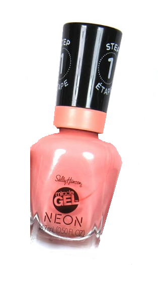  Sally Hansen Miracle Gel Neon Nail Polish - 051 Peach Please