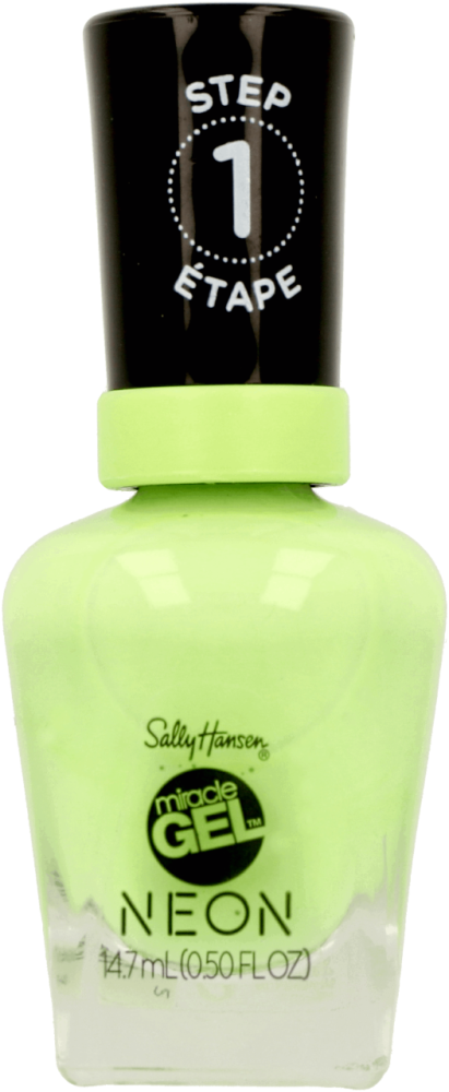 Sally Hansen Miracle Gel Neon Nail Polish - 052 Electri-Lime