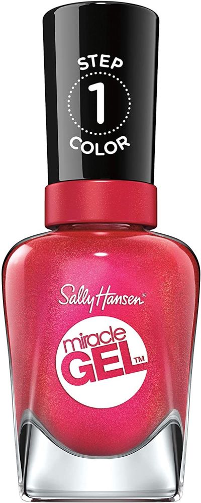  Sally Hansen Miracle Gel Nail Polish - 446 Red-y. Set, Run!
