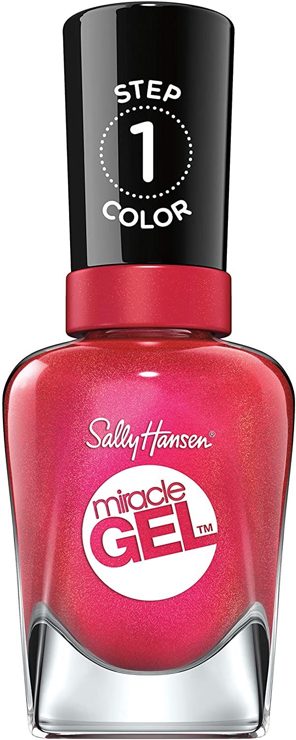  Sally Hansen Miracle Gel Nail Polish - 446 Red-y. Set, Run!
