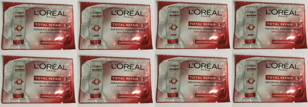   L'oreal Total Repair  Conditioner Pack Of 8 10ml Each