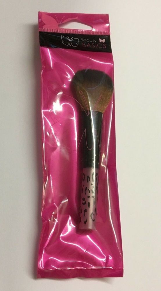 Beauty Basics Powder Brush Small - Leopard Print