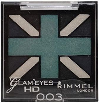 Rimmel Glam Eyes HD Quad Eye Shadow - 003 Royal Blue