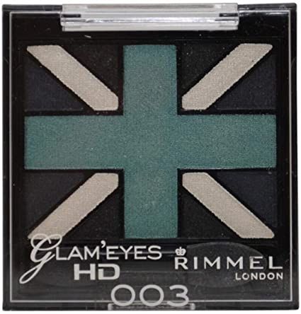 Rimmel Glam Eyes HD Quad Eye Shadow - 003 Royal Blue