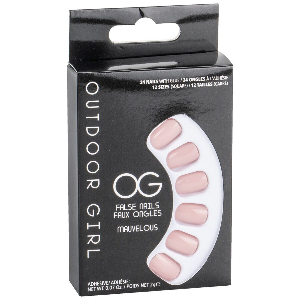   Outdoor Girl False Nails - Mauvelous