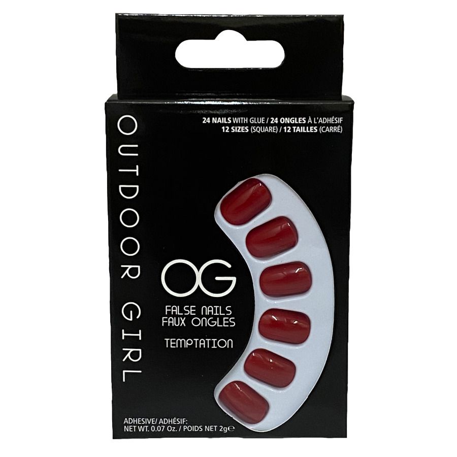     Outdoor Girl False Nails - Temptation
