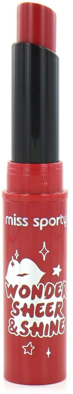 Miss Sporty Sheer Shine Lipstick Tinged Red 400