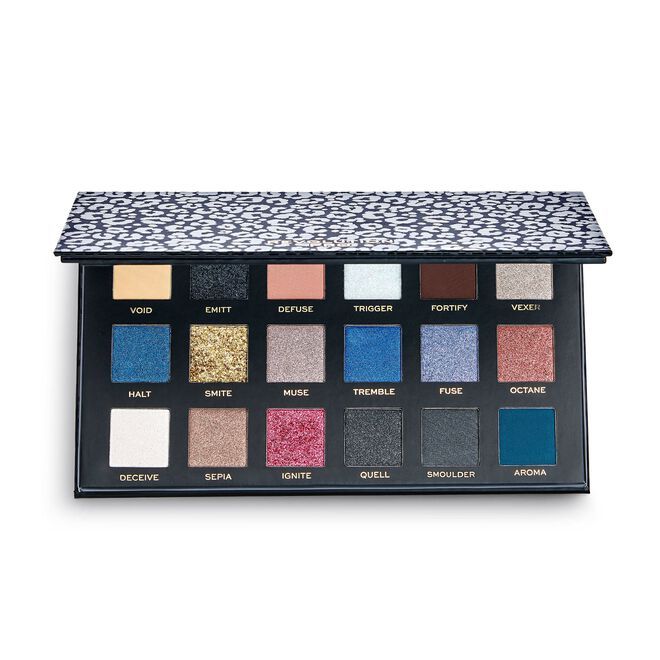 Revolution PRO New Neutral Smoked Eyeshadow Palette, Multicoloured