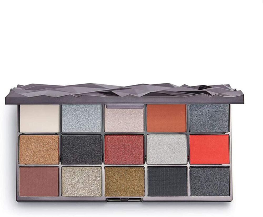 Makeup Revolution Glass Eyeshadow Palette - Black Ice